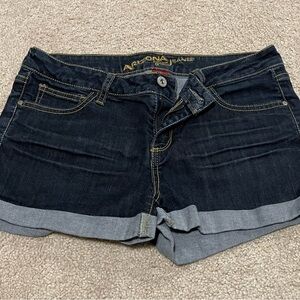 Arizona Jean Company Women's Dark Blue Jean Shorts